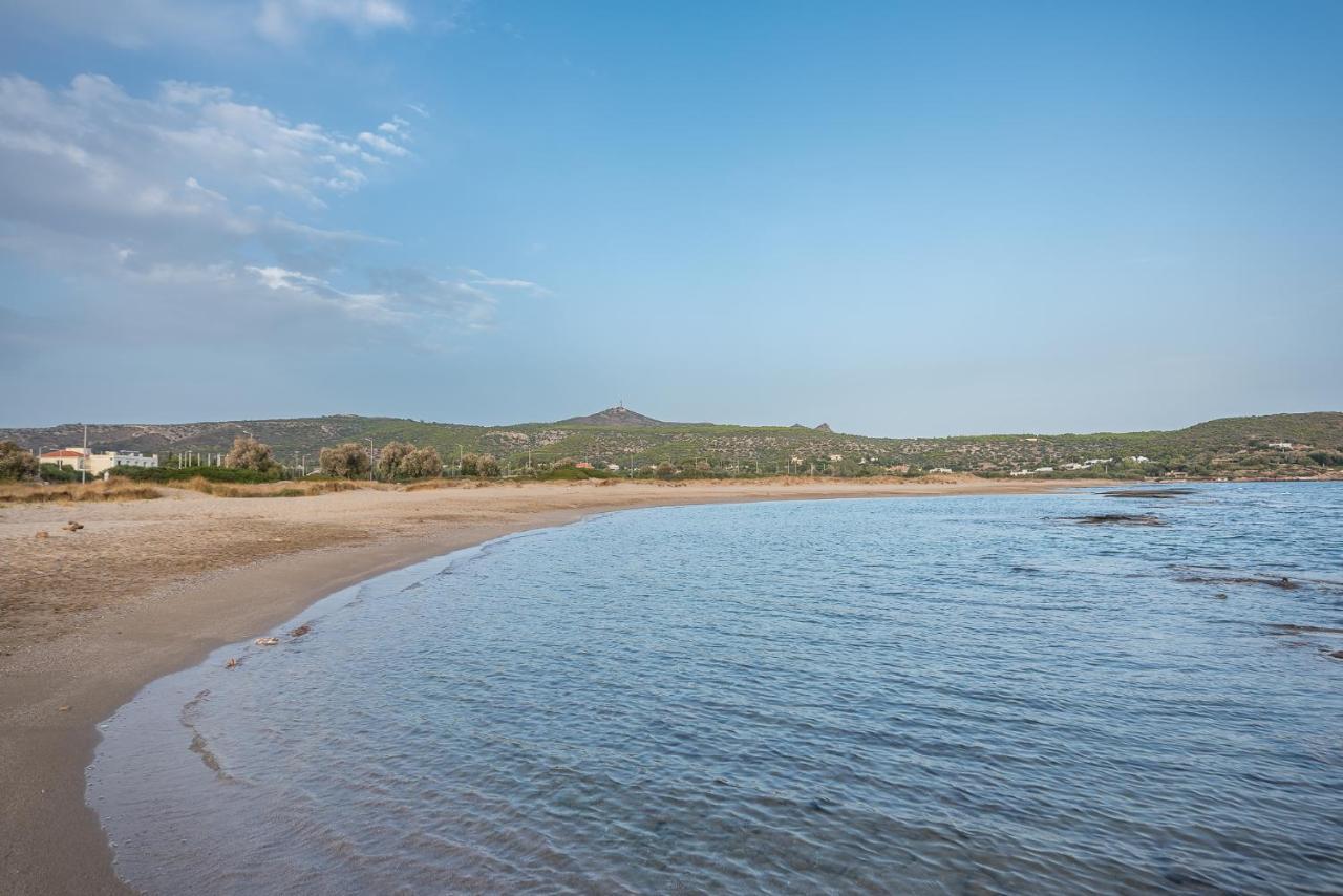 Summer Villa Pasiphae Private Pool - Bbq -Beach 2Min Sounion Exterior foto
