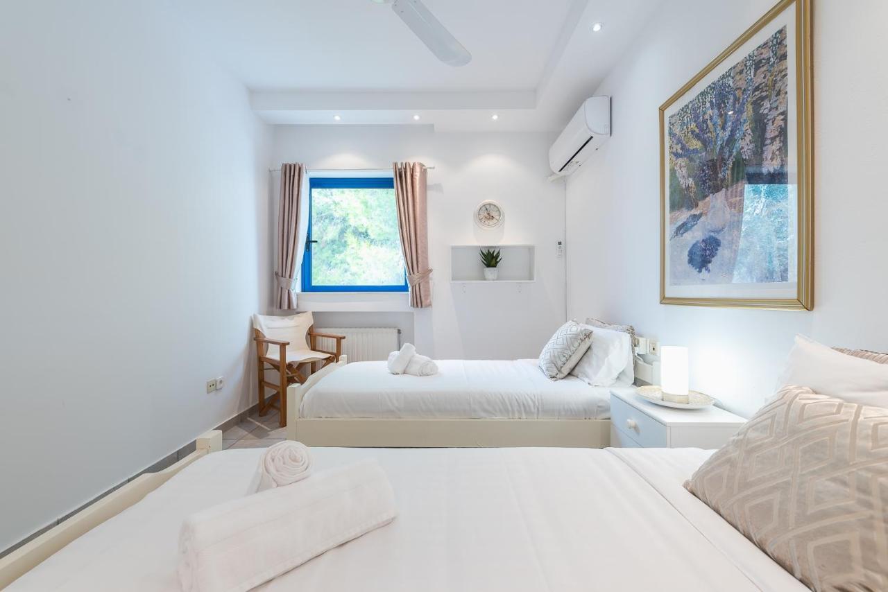Summer Villa Pasiphae Private Pool - Bbq -Beach 2Min Sounion Exterior foto