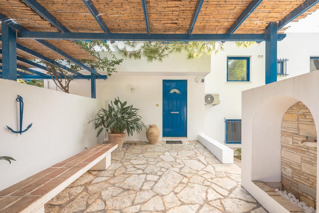 Summer Villa Pasiphae Private Pool - Bbq -Beach 2Min Sounion Exterior foto