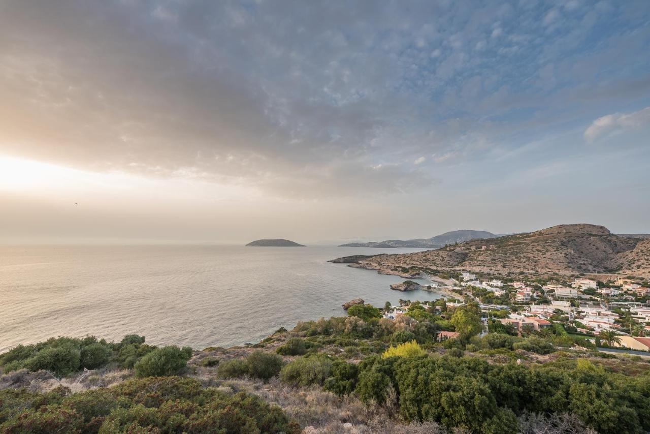Summer Villa Pasiphae Private Pool - Bbq -Beach 2Min Sounion Exterior foto