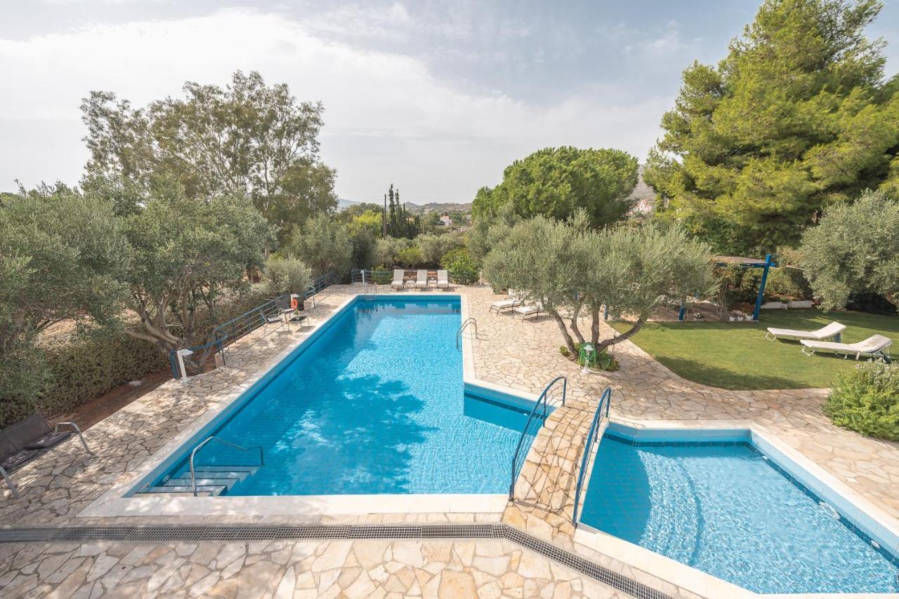 Summer Villa Pasiphae Private Pool - Bbq -Beach 2Min Sounion Exterior foto