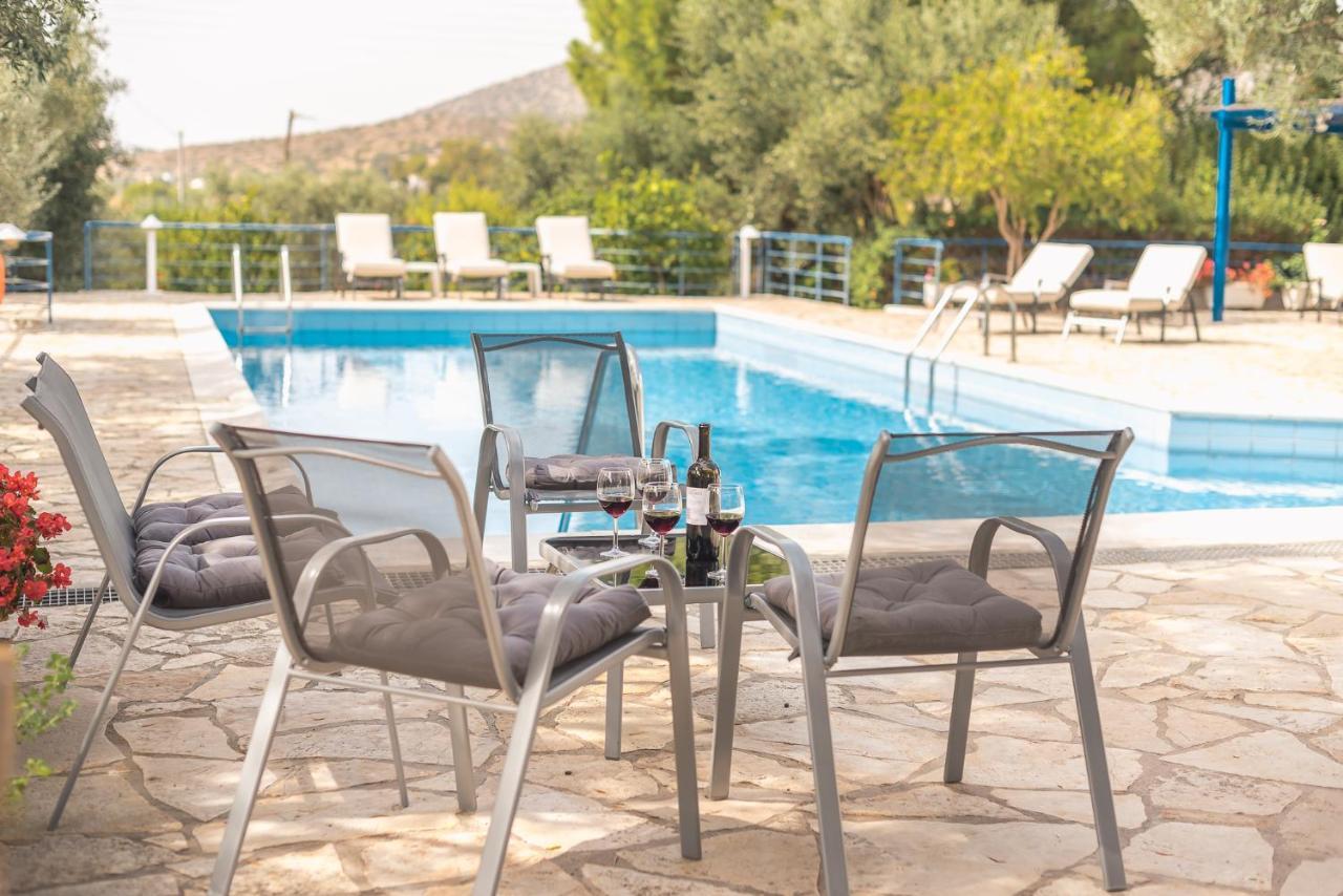 Summer Villa Pasiphae Private Pool - Bbq -Beach 2Min Sounion Exterior foto